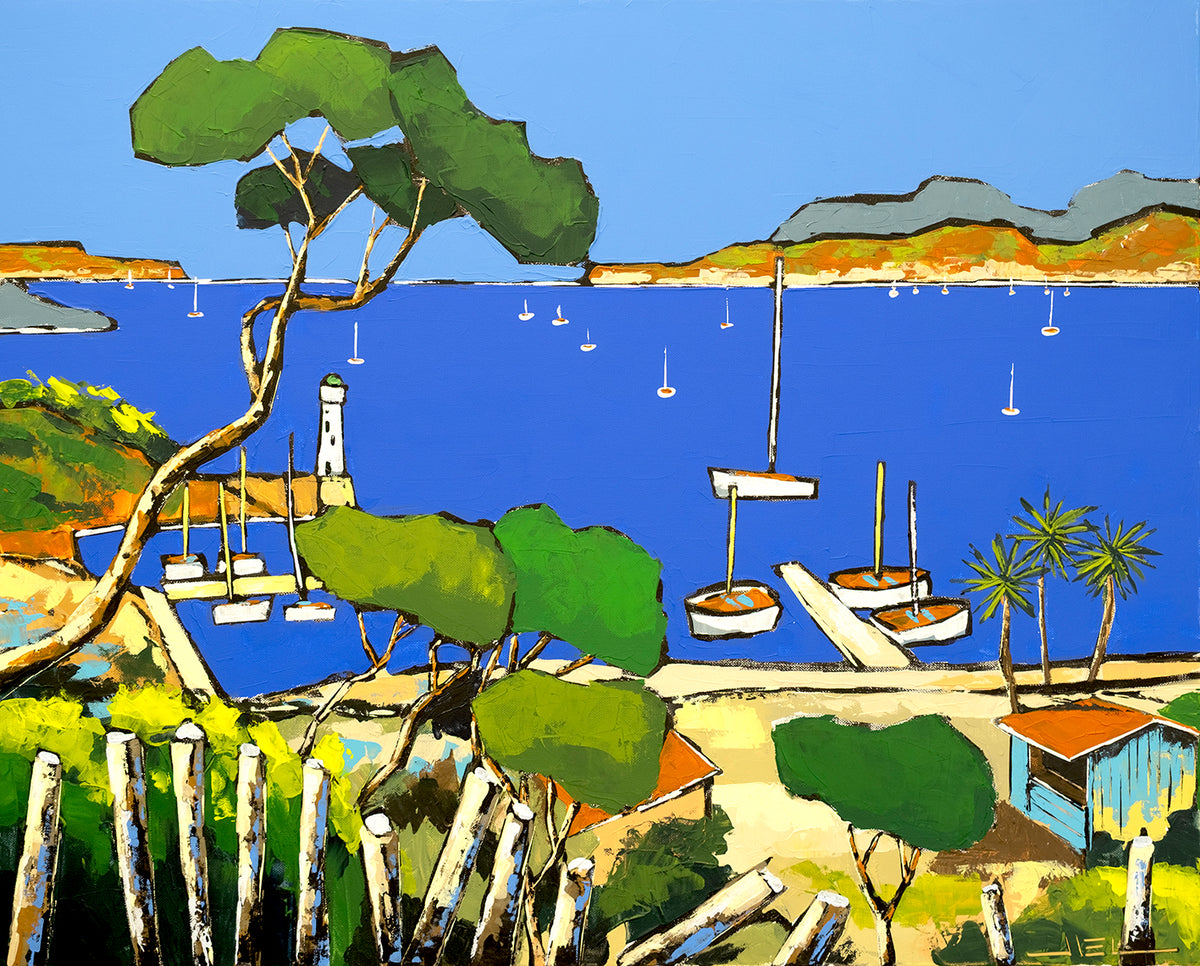 Warm Colors of the Mediterranean – Limited Edition Art Print JIEL