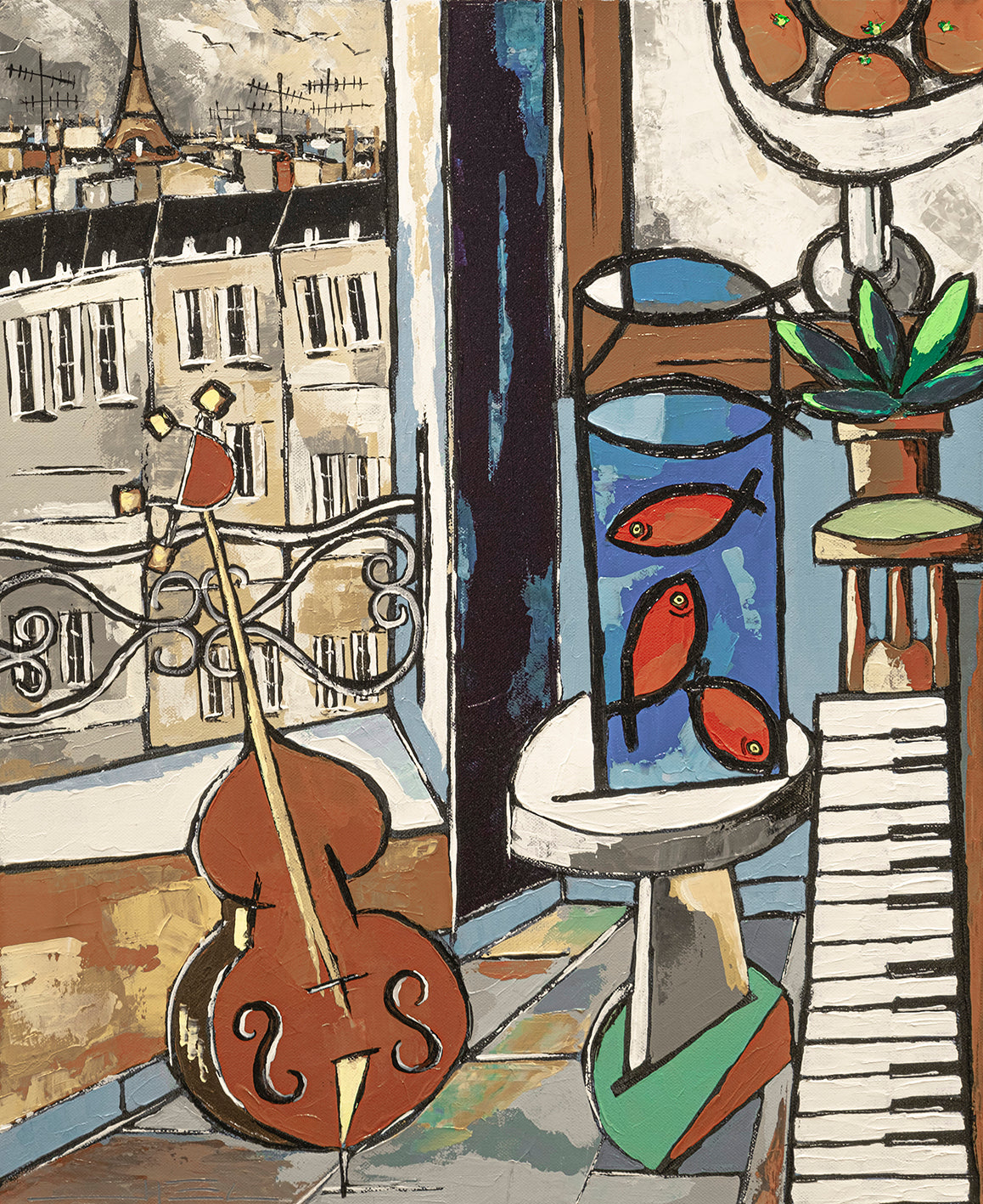 Cello, Piano and Matisse’s Goldfish in Paris - JIEL -