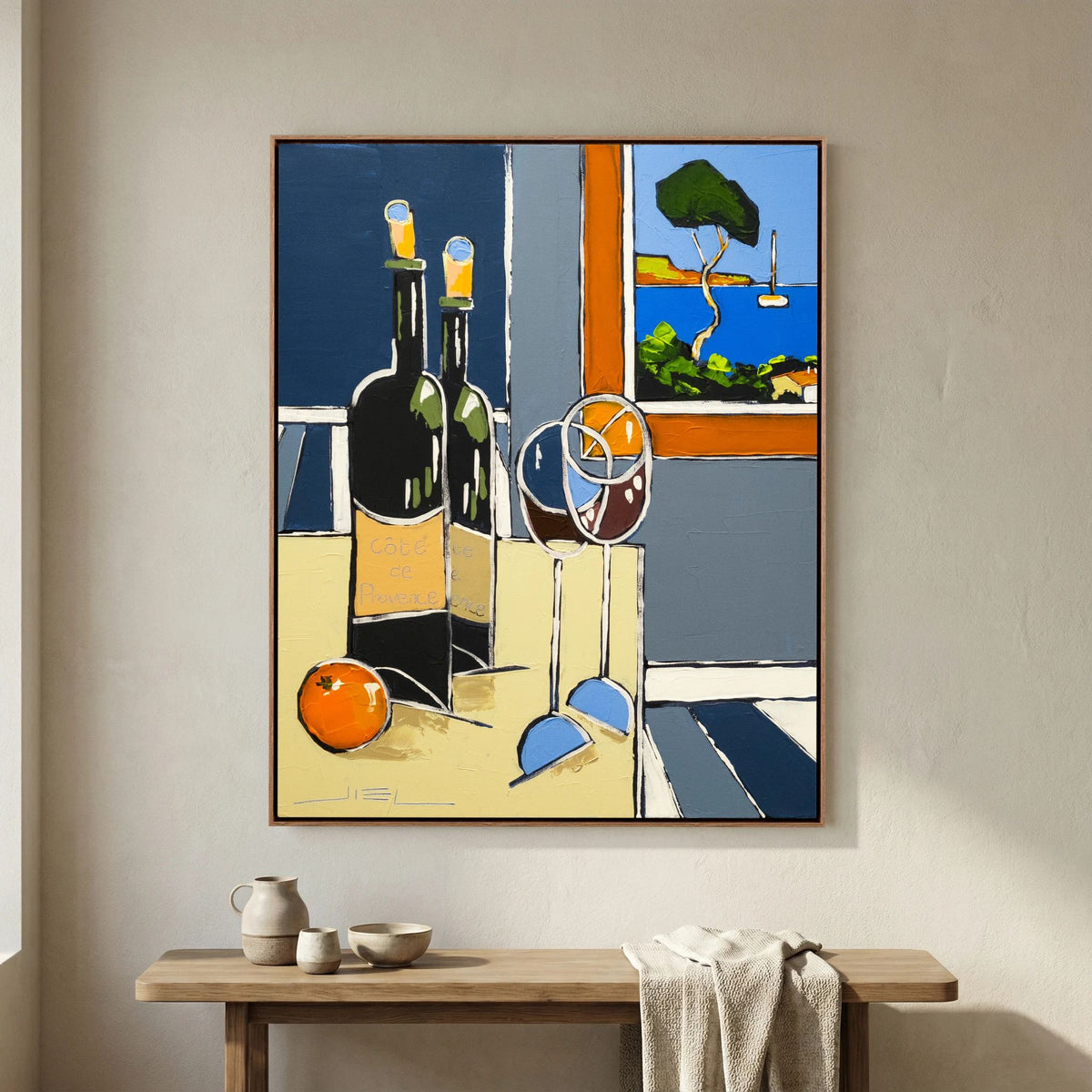 Côtes de Provence, Orange and Mediterranean Light