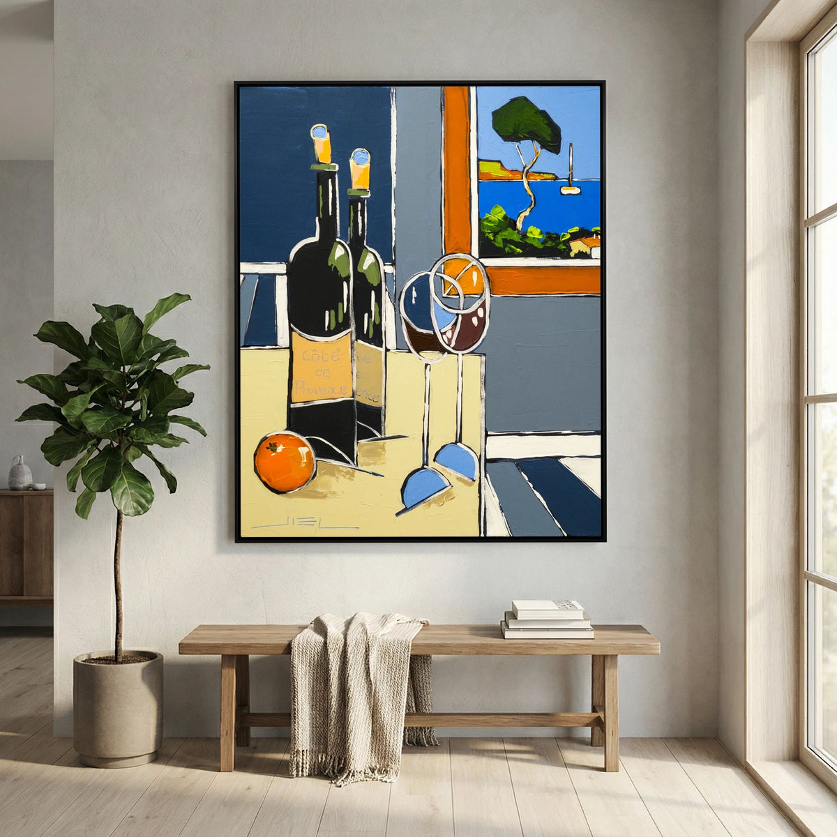 Côtes de Provence, Orange and Mediterranean Light