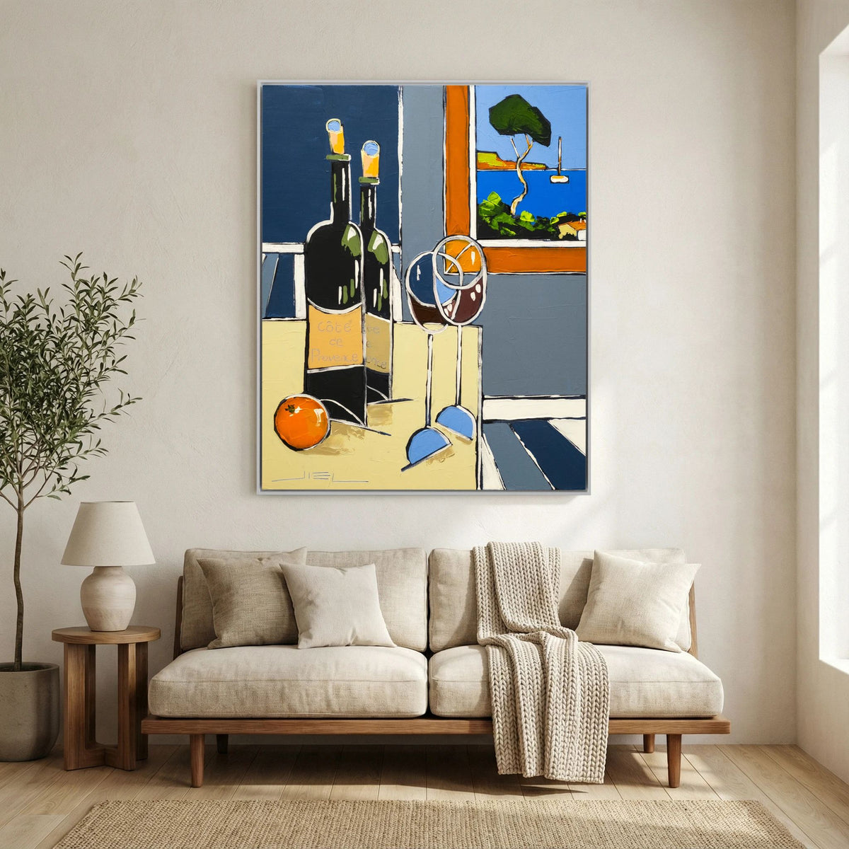 Côtes de Provence, Orange and Mediterranean Light